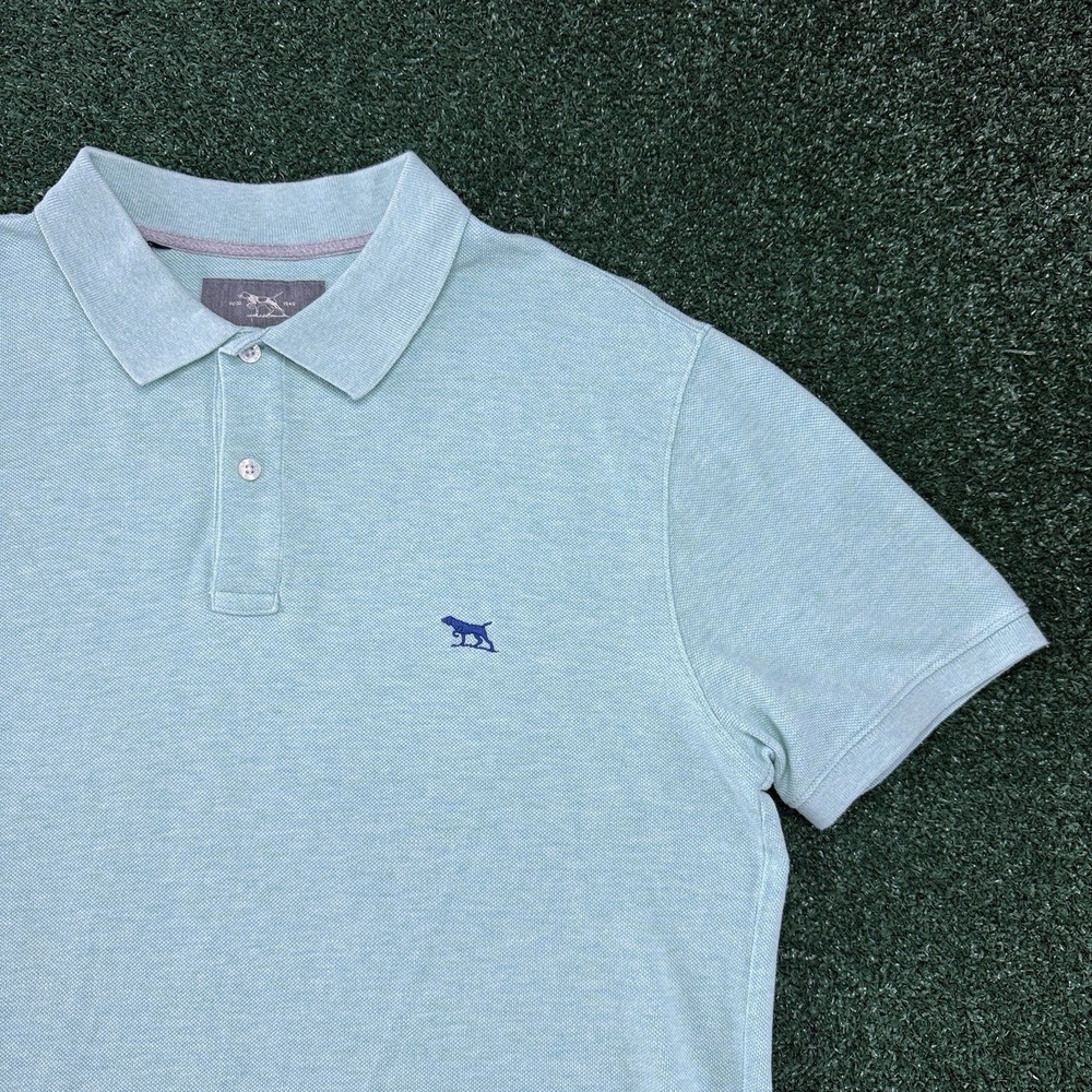 Rodd & Gunn Polo Men's Short Sleeve Polo Shirt Size XL Blue Teal